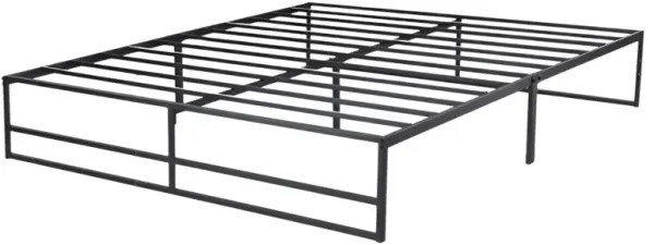 Platform Metal Bed Frame with Under-Bed Storage – Perfect for Small Spaces