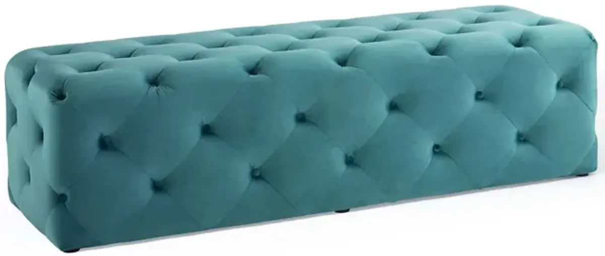 Anthem 60" Tufted Button Entryway Performance Velvet Bench