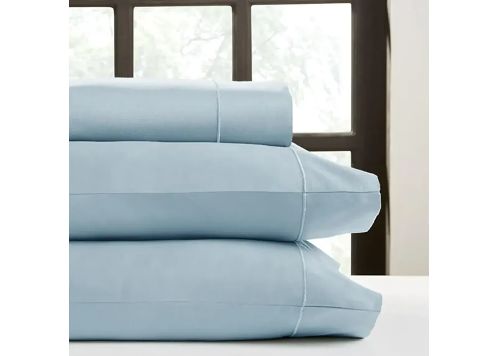 Perthshire Platinum Concepts 1000 Thread Count Solid Sateen Sheet - 4 Piece Set