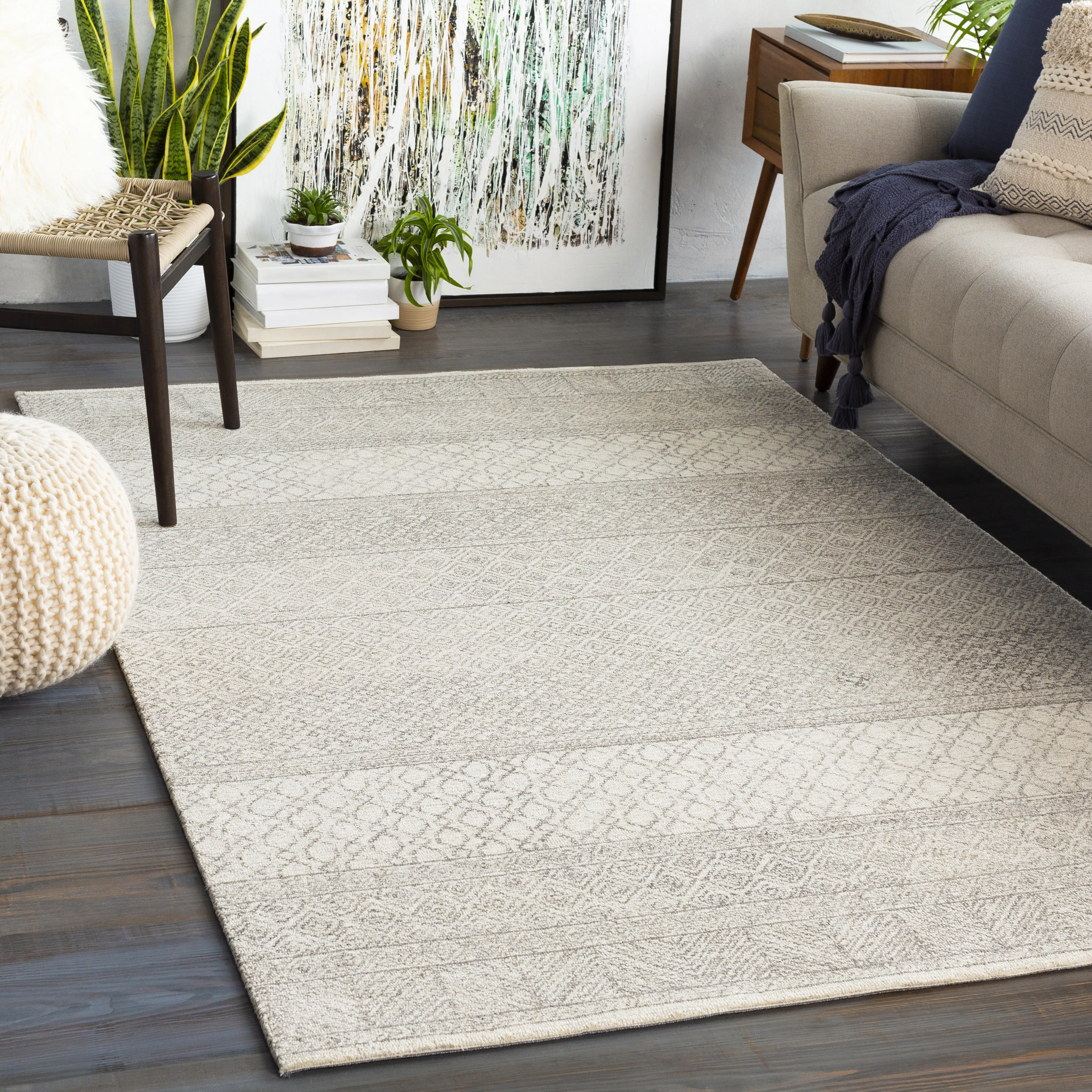 Maroc MAR-2302 5' x 7'6' Beige Rug