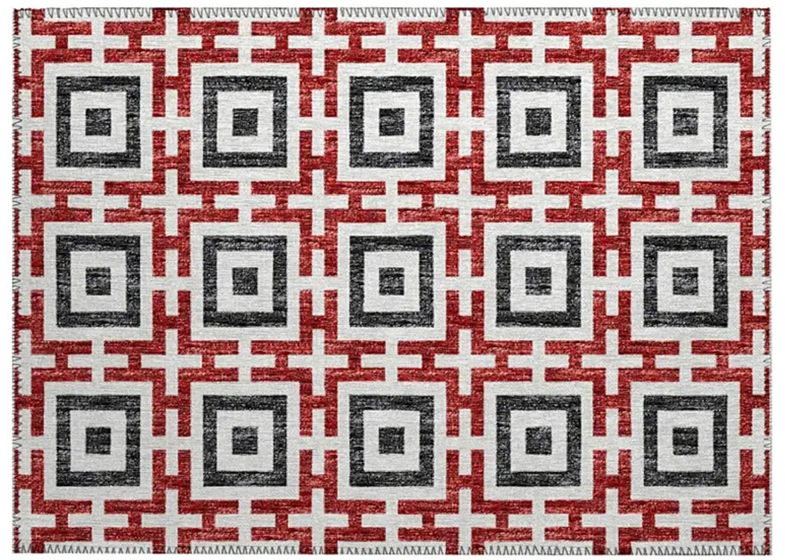 Marlo MO1 Red 20" x 30" Rug