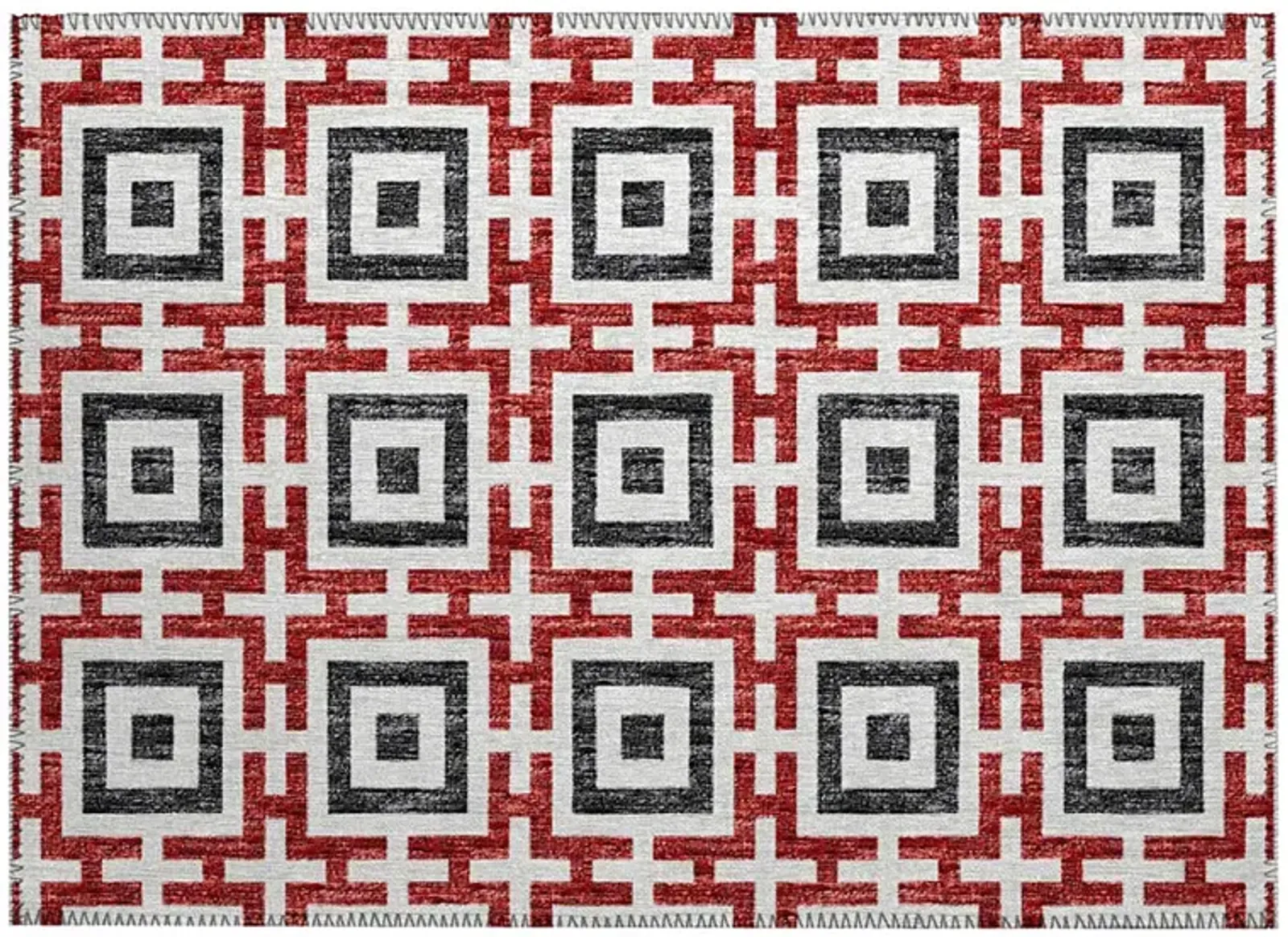 Marlo MO1 Red 20" x 30" Rug