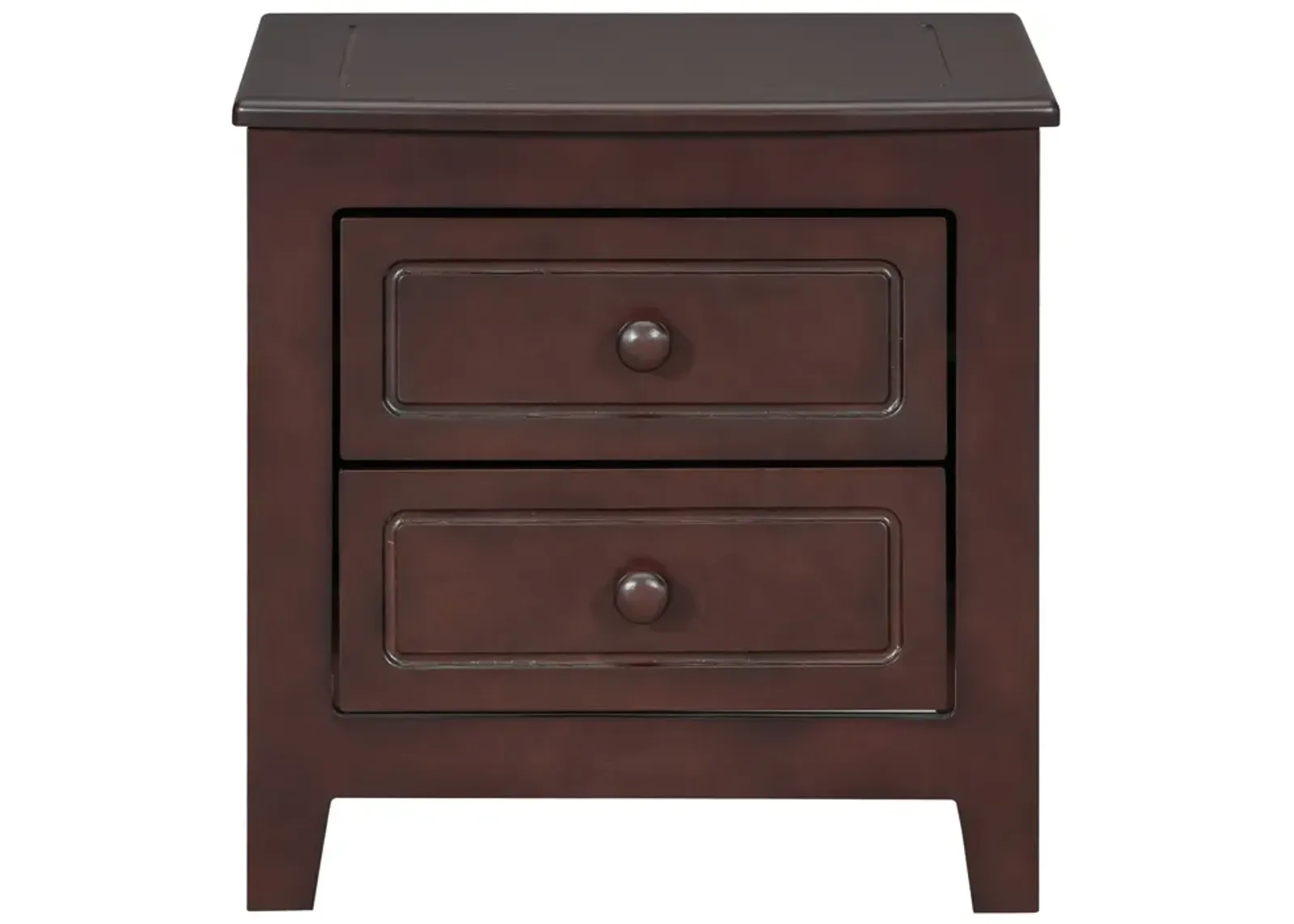 Merax Mid Century Retro 2-Drawer Nightstand