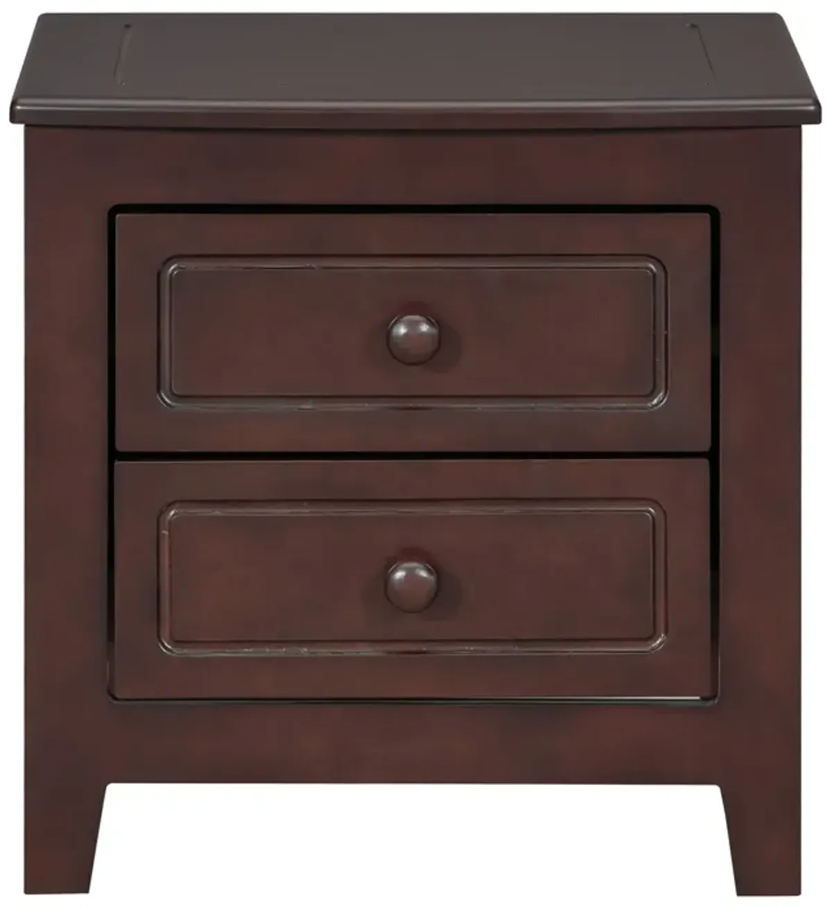 Merax Mid Century Retro 2-Drawer Nightstand