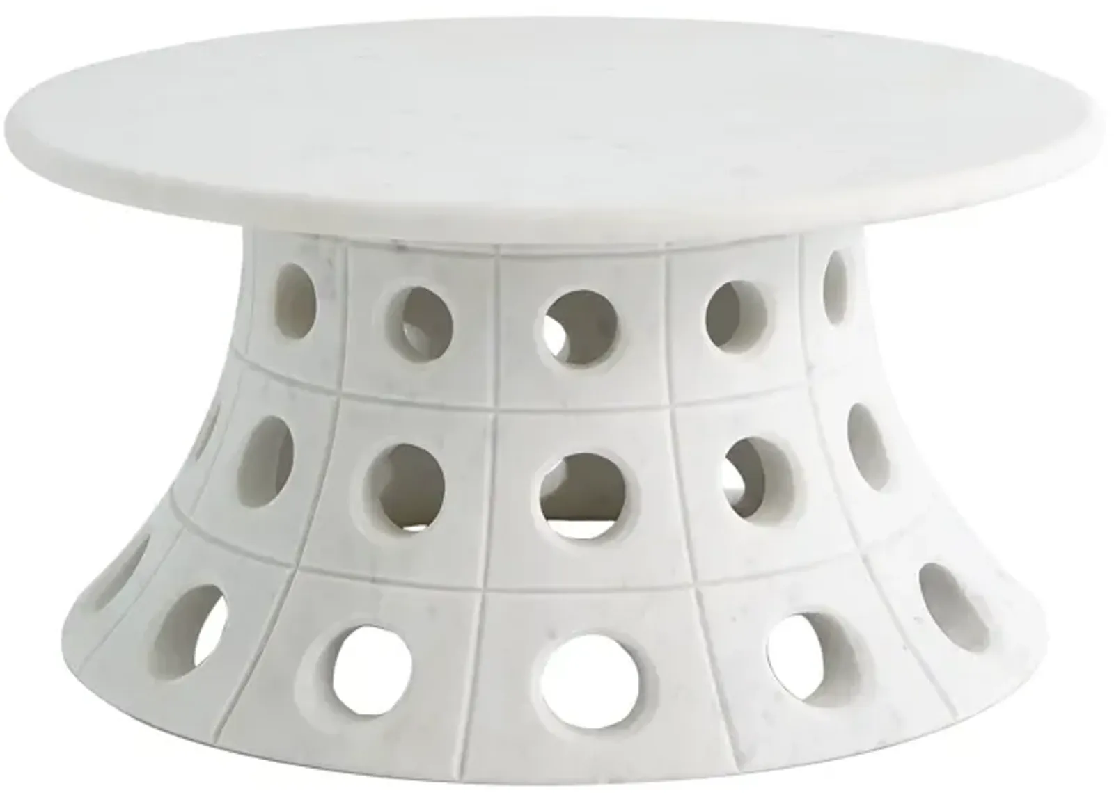 Taper Circle Cocktail Table