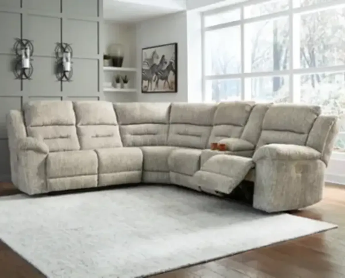 Family Den 3-Piece Power Reclining Sectional