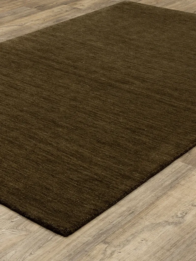 Aniston II 2'6" x 8' Brown Rug