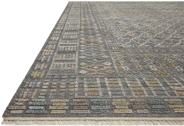 Nola NOL03 Charcoal/Multi 7'9" x 9'9" Rug
