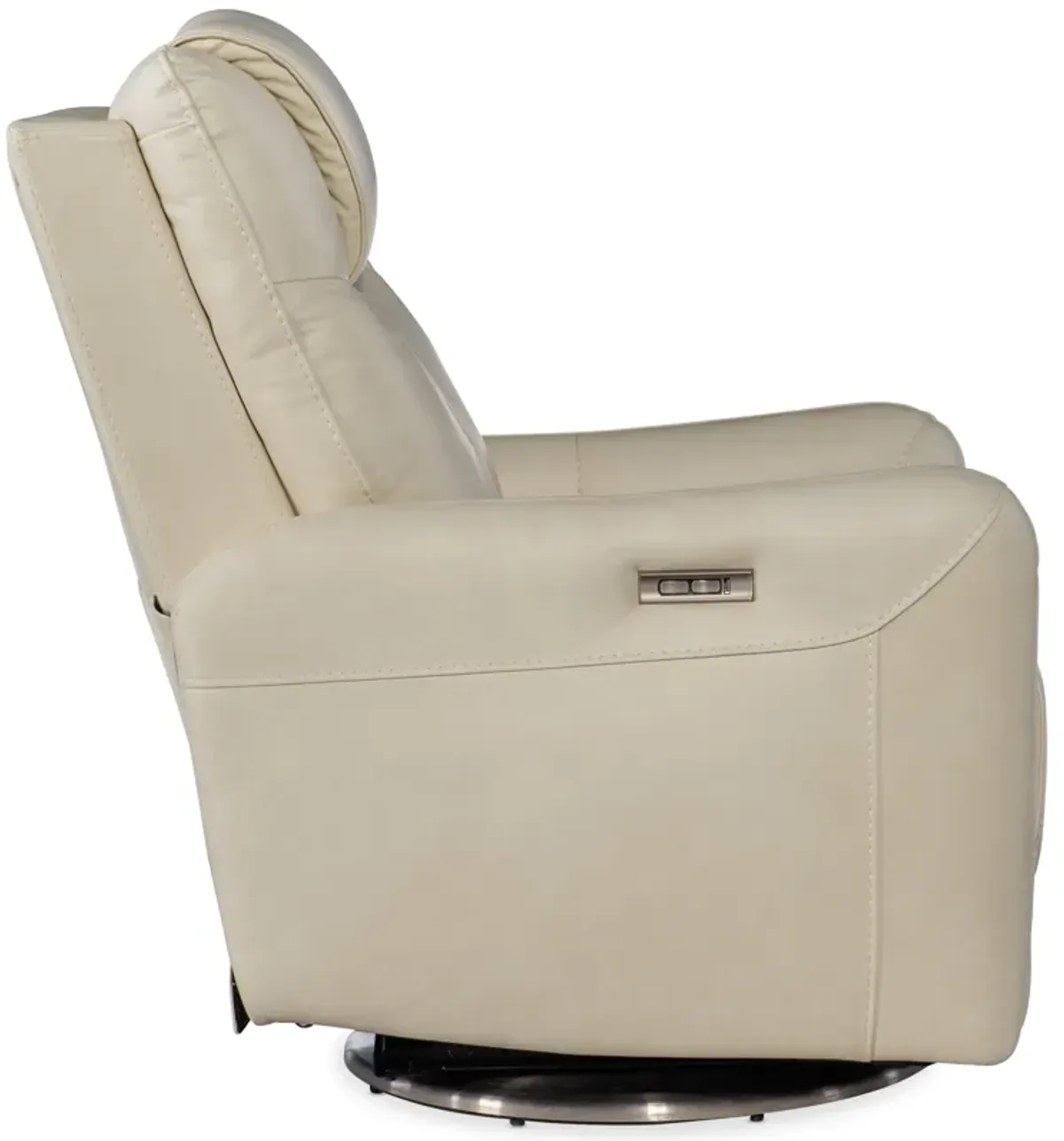 Steffen Swivel Power Recliner with Power Headrest