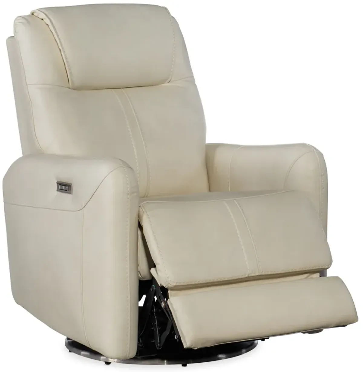 Steffen Swivel Power Recliner with Power Headrest