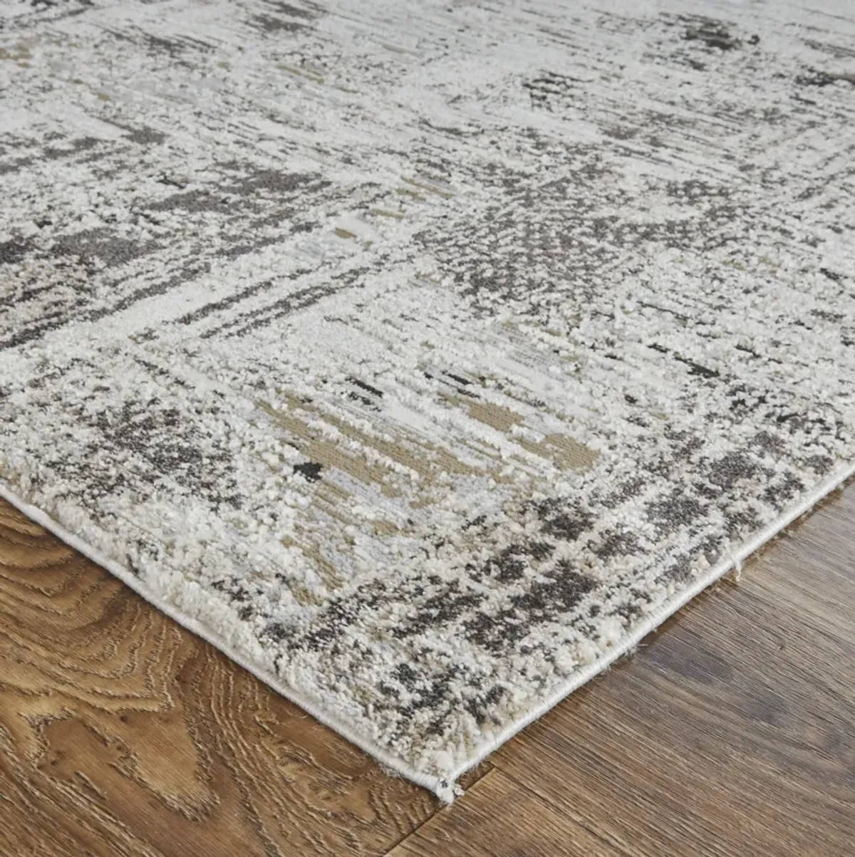 Vancouver 39FHF Ivory/Gray/Brown 5' x 8' Rug