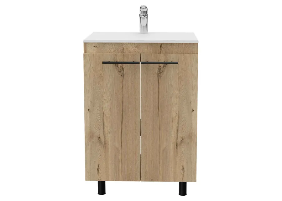 Selma 60" Free standing Vanity cabinet