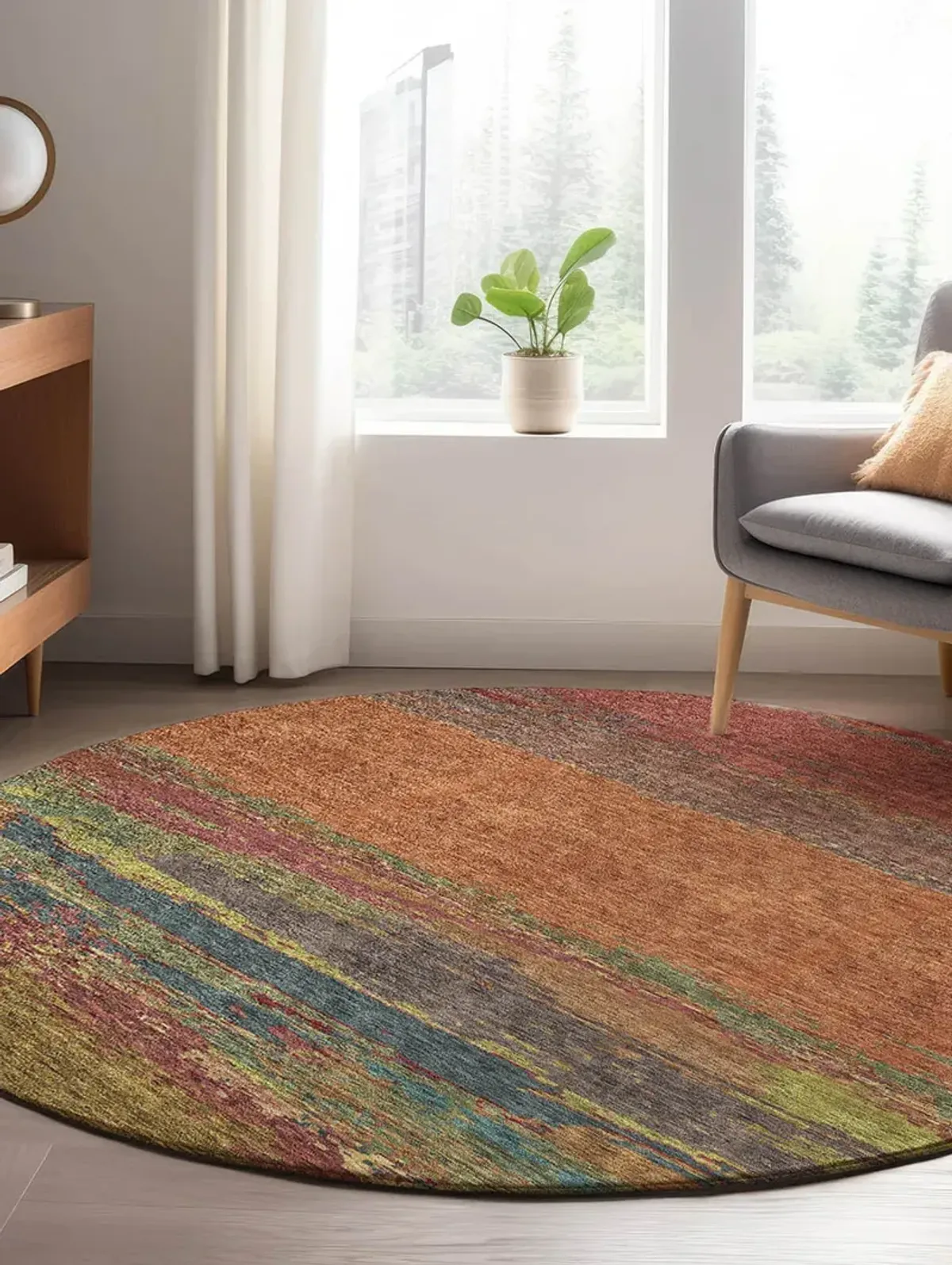 Trevi TV8 Terracotta 8' Rug