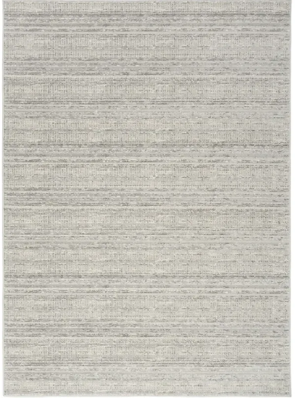 CK011 Verdant VRD04 Light Gray 7'10" x 9'10" Rug