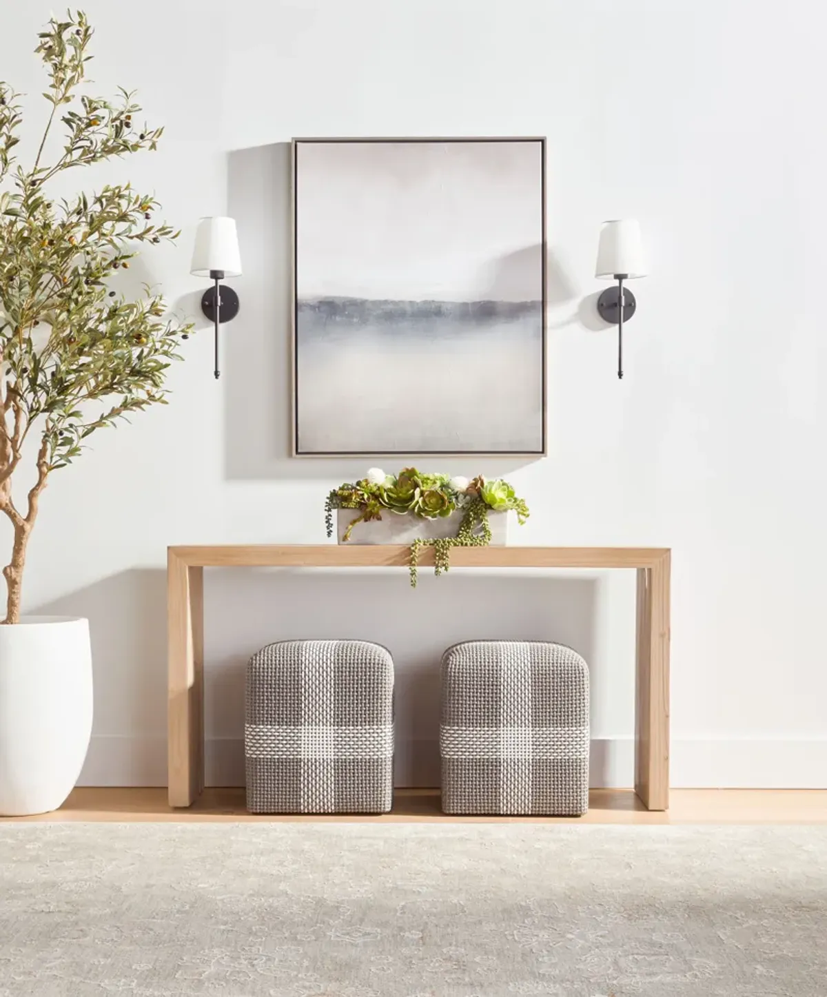 Reed Console Table