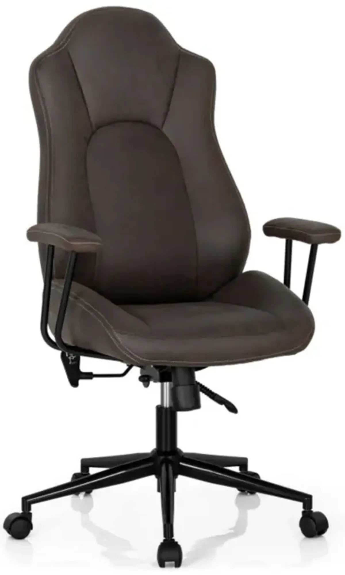 Hivvago High Adjustable Back Executive Office Chair with Armrest