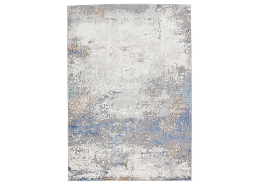 Grotto Ridley Gray 3' x 12' Runner Rug