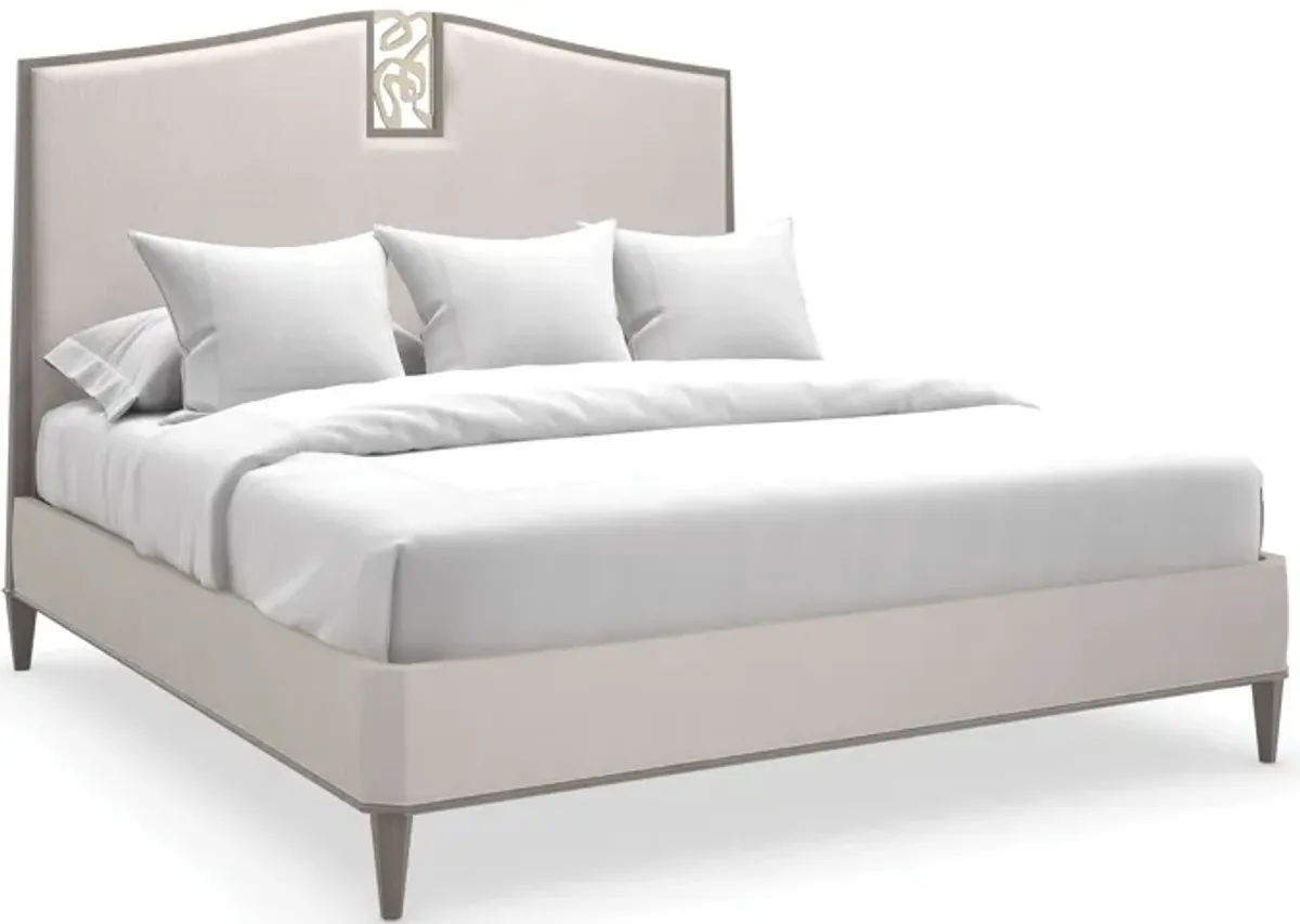 Crescendo Upholstered King Bed