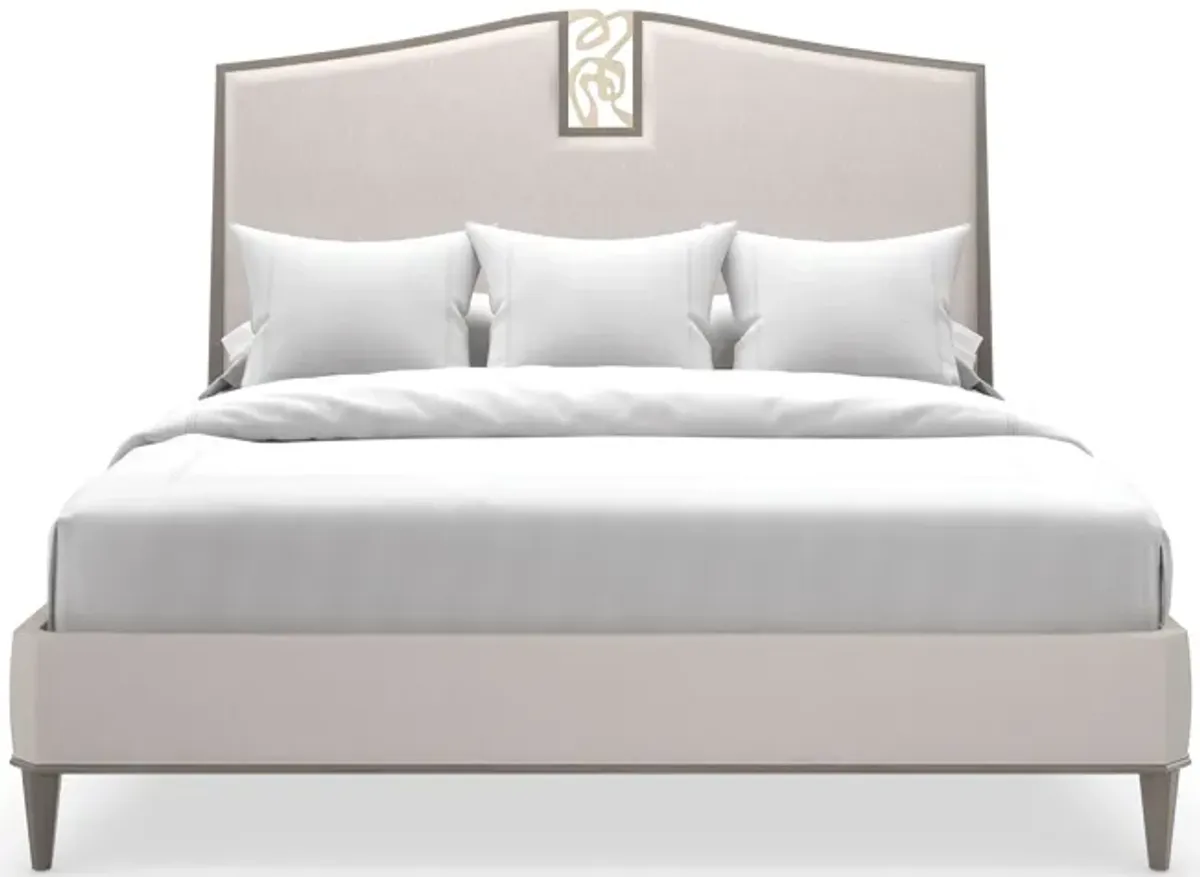 Crescendo Upholstered King Bed