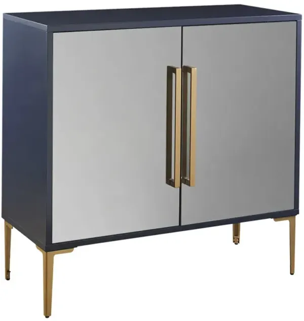 Casey Accent Cabinet with 2 Mirror Doors