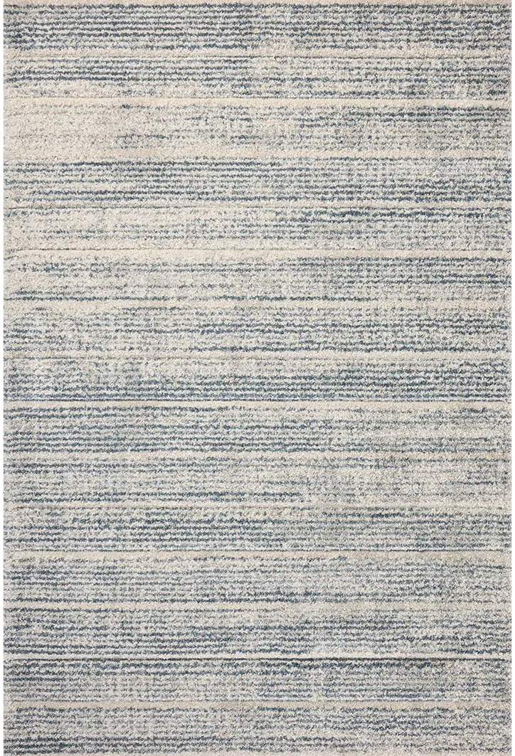 Silas SLA-03 Oatmeal / Blue 9''3" x 13' Rug by