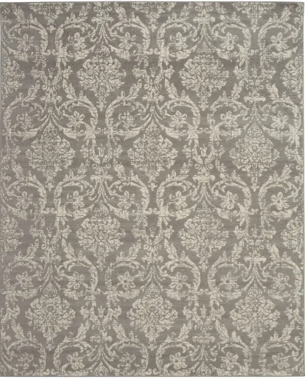 Jubilant JUB09 Gray 8' x Round Rug