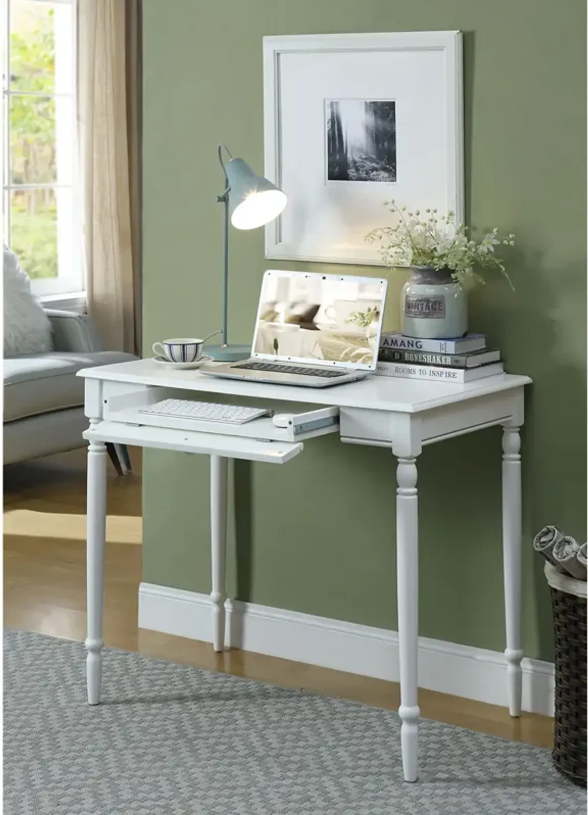 Convenience Concepts French Country 1 Drawer Desk