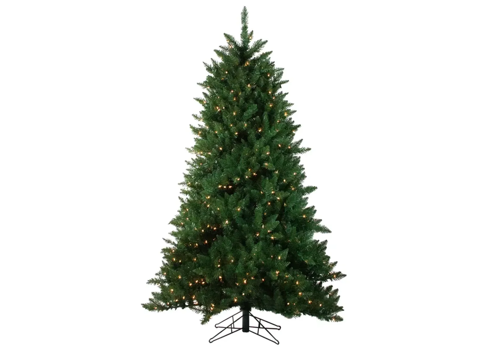 6.5' Pre-Lit Medium Montana Pine Artificial Christmas Tree - Clear Lights