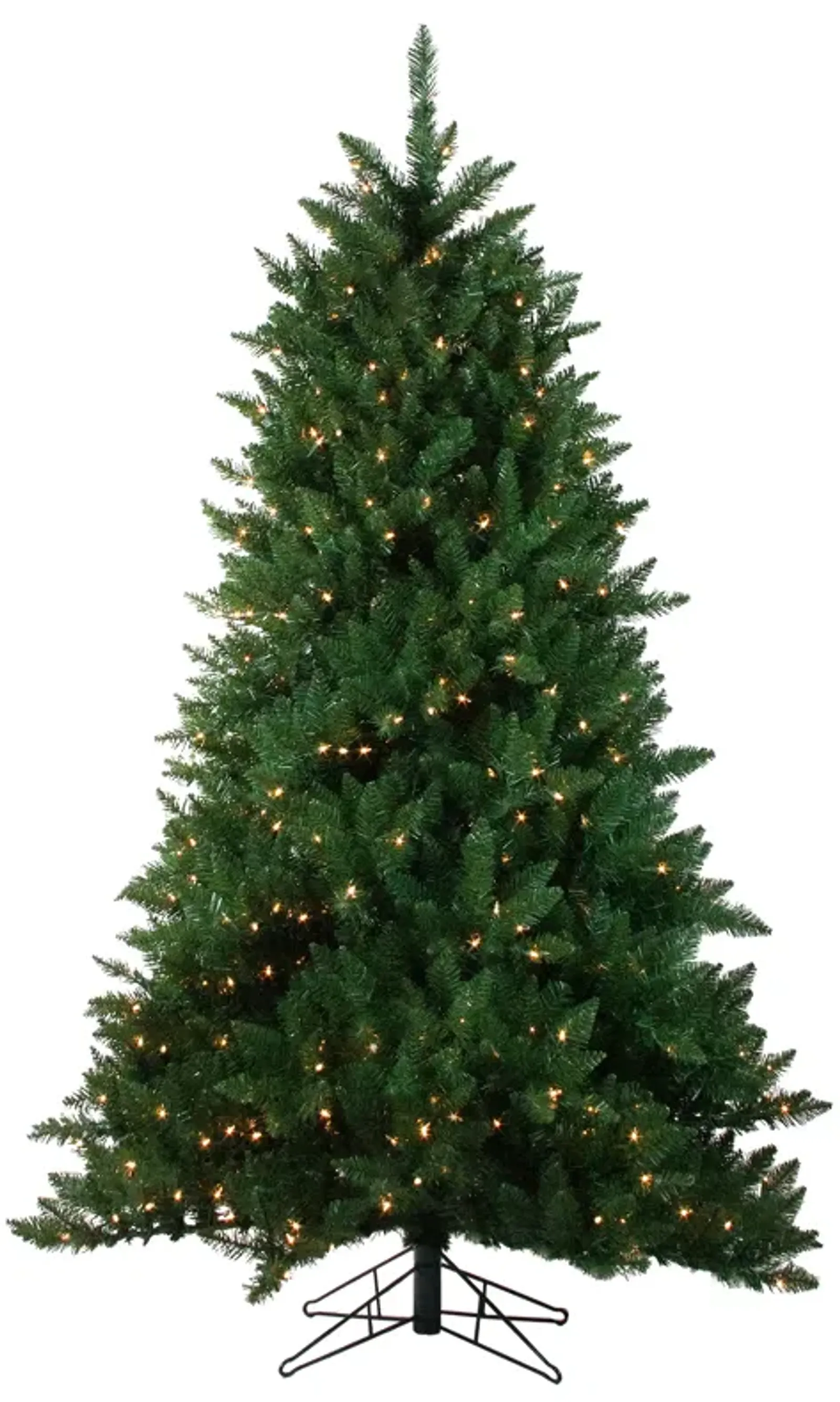 6.5' Pre-Lit Medium Montana Pine Artificial Christmas Tree - Clear Lights