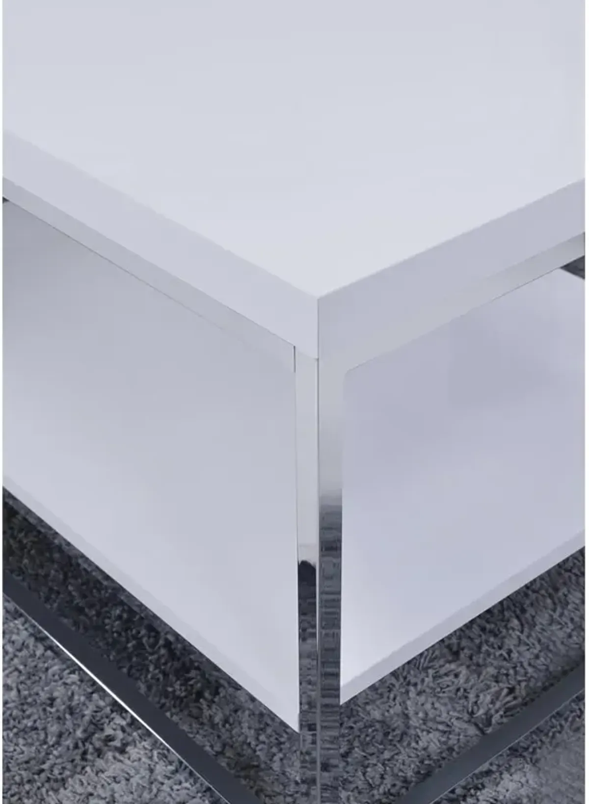 Lucia Cocktail Table, White