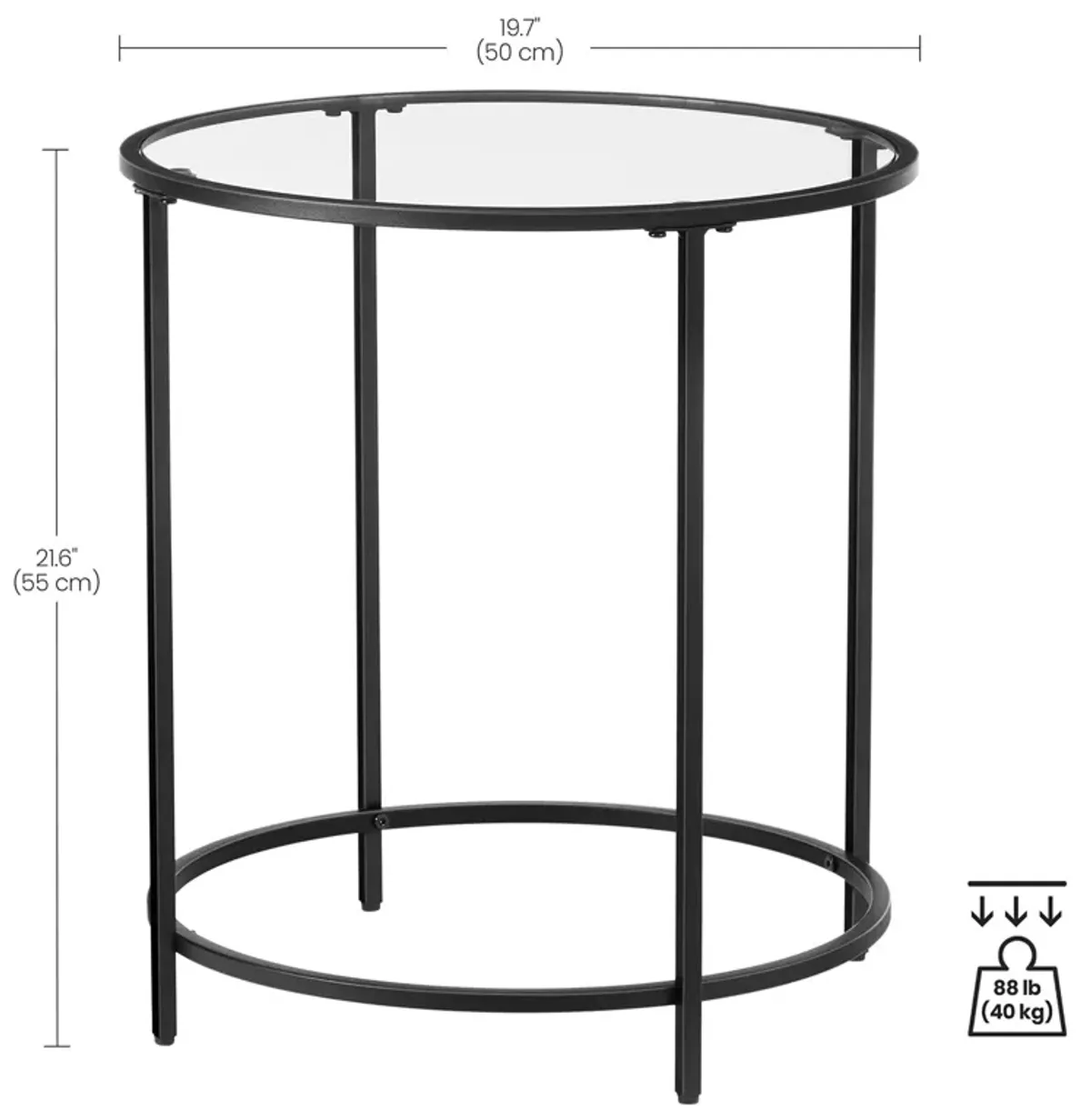 Round Side Table - Elegant and Versatile Furniture for Any Space