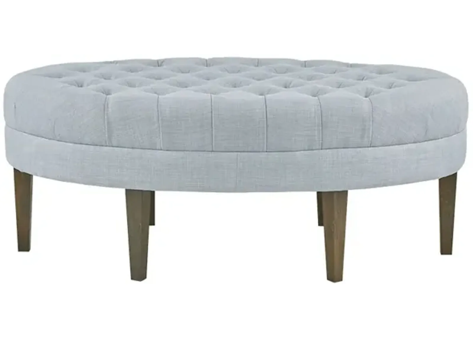 Gracie Mills Mareli Surfboard Tufted Oval Ottoman