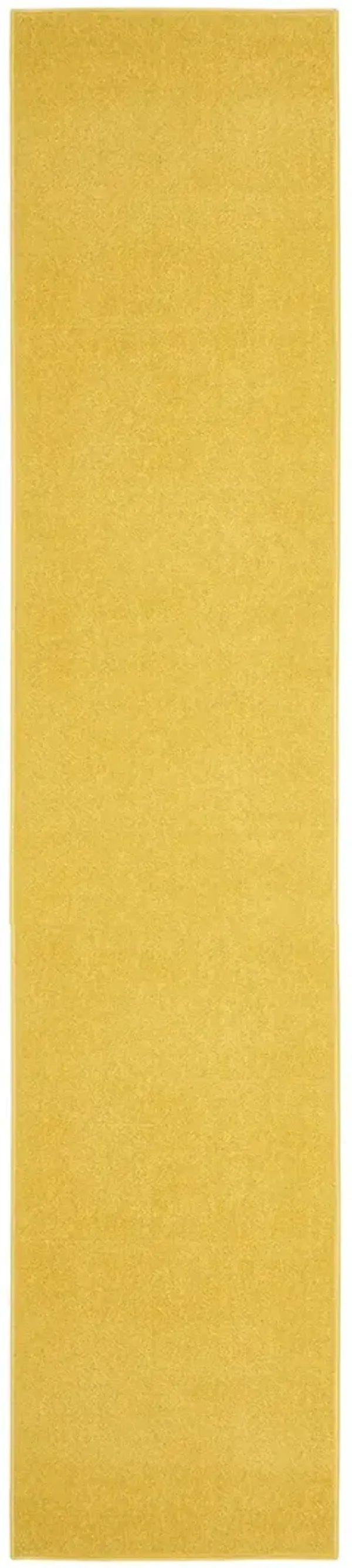 Nourison Essentials NRE01 Yellow 2'2" x 7'6" Rug