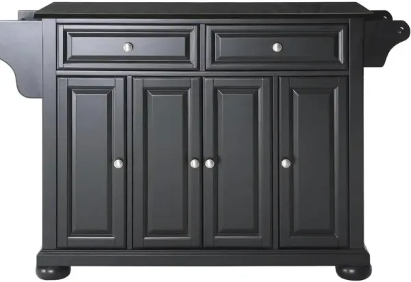 Alexandria Granite Top Full Size Kitchen Island/Cart