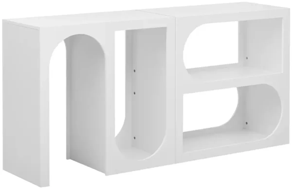 Merax Modular Entryway Console Table