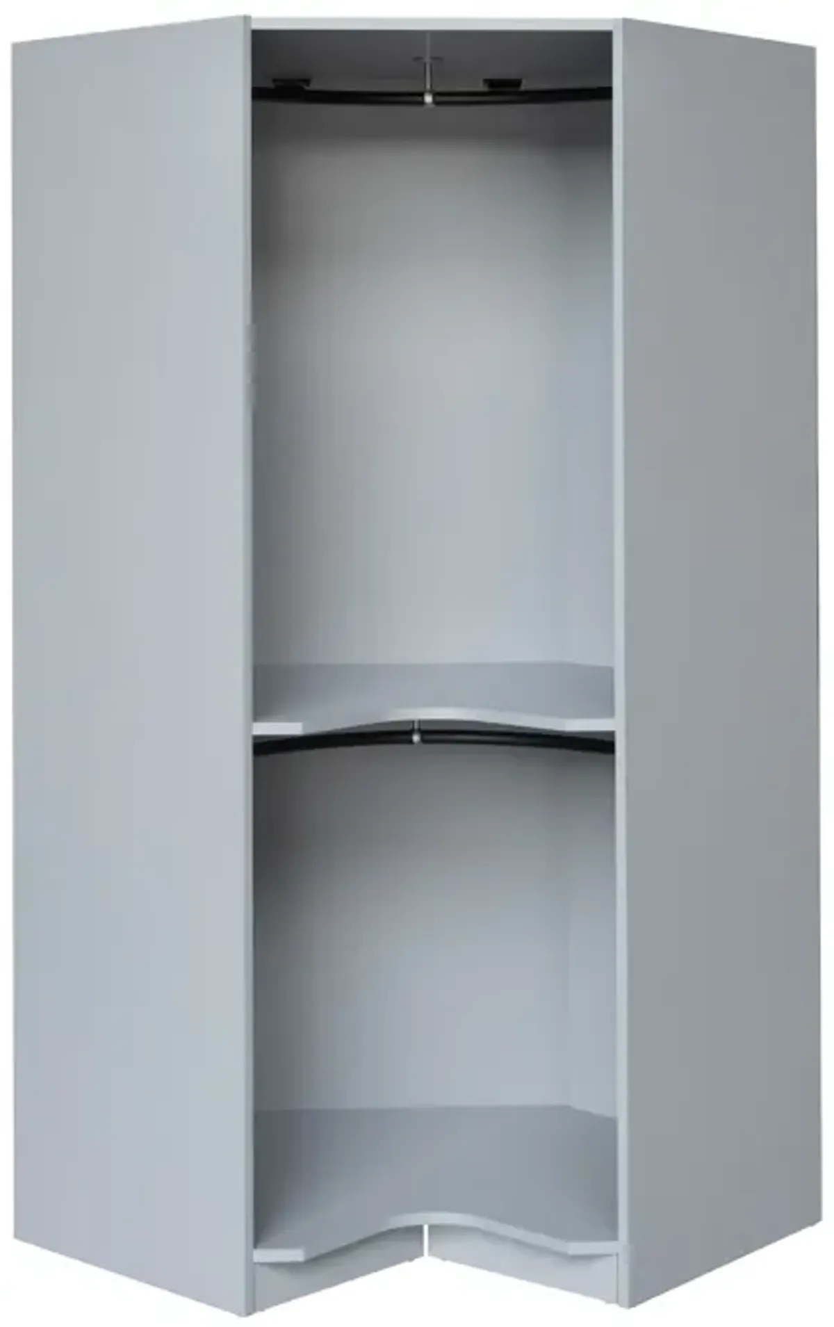 Merax Polygon Corner Wardrobe Closet