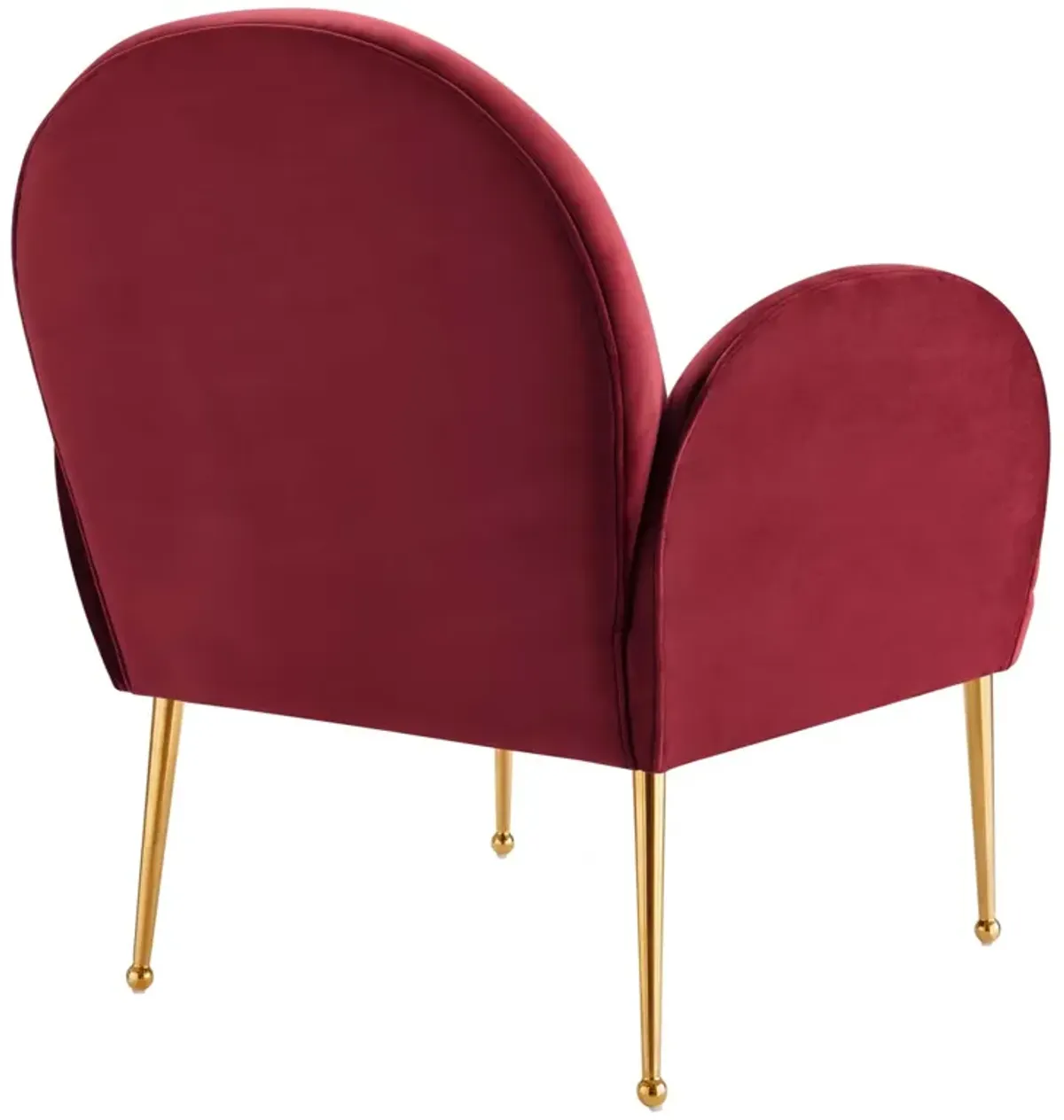 Transcend Performance Velvet Armchair