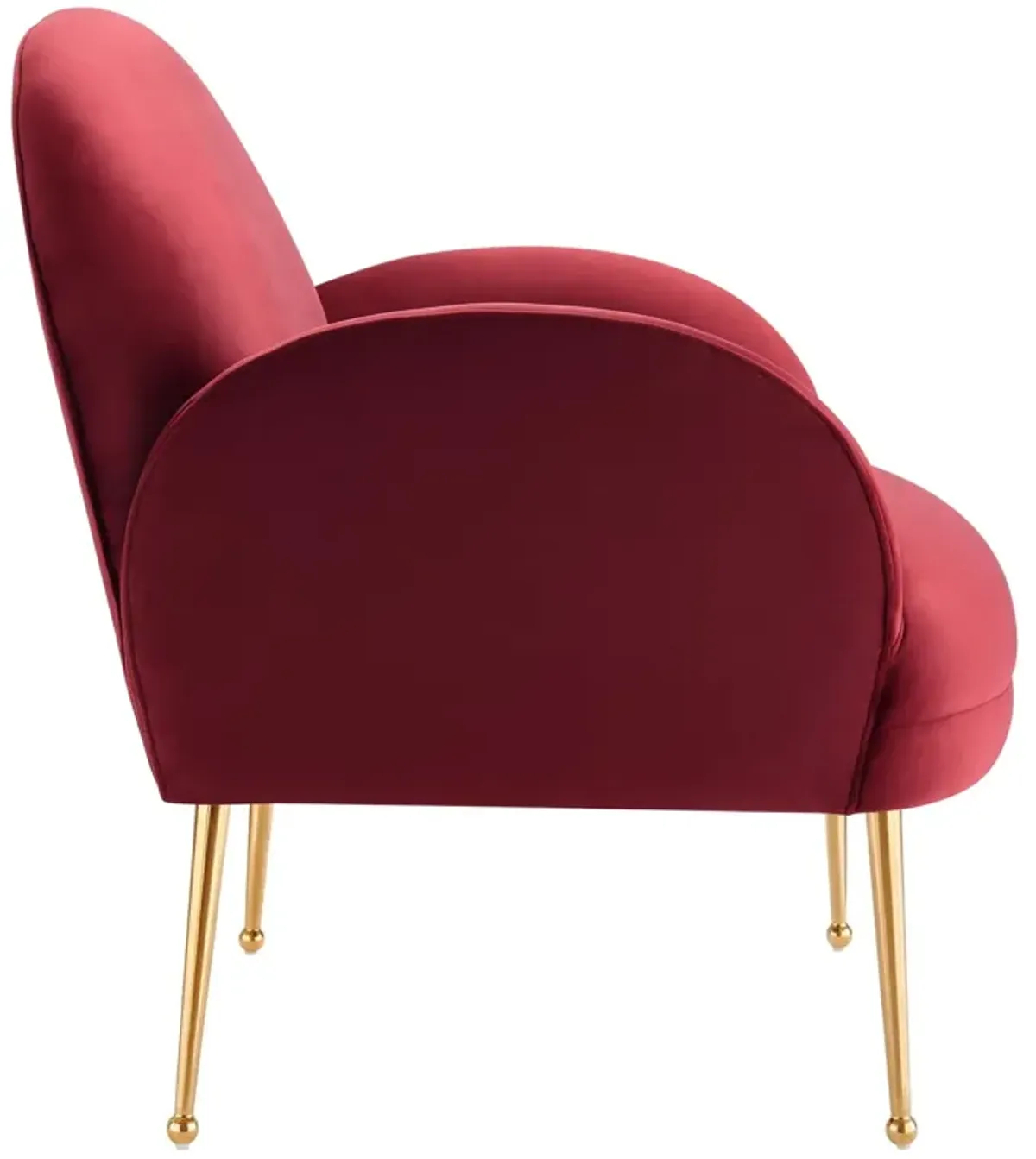 Transcend Performance Velvet Armchair