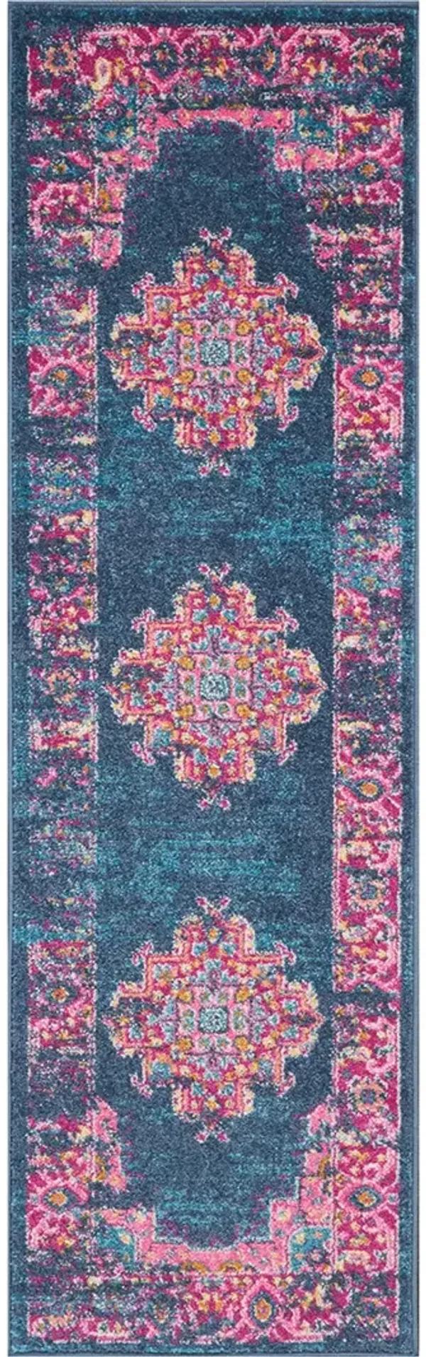Passion PSN03 Blue 1'10" x 2'10" Rug