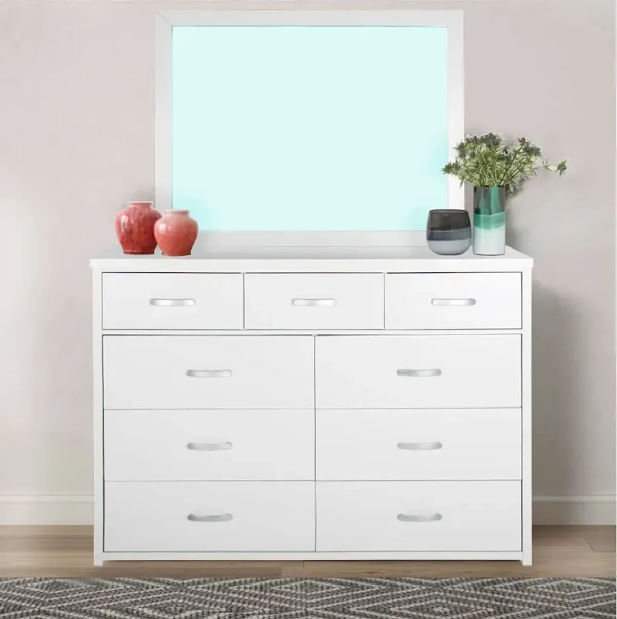 Majestic Super Jumbo 9-Drawer Double Dresser