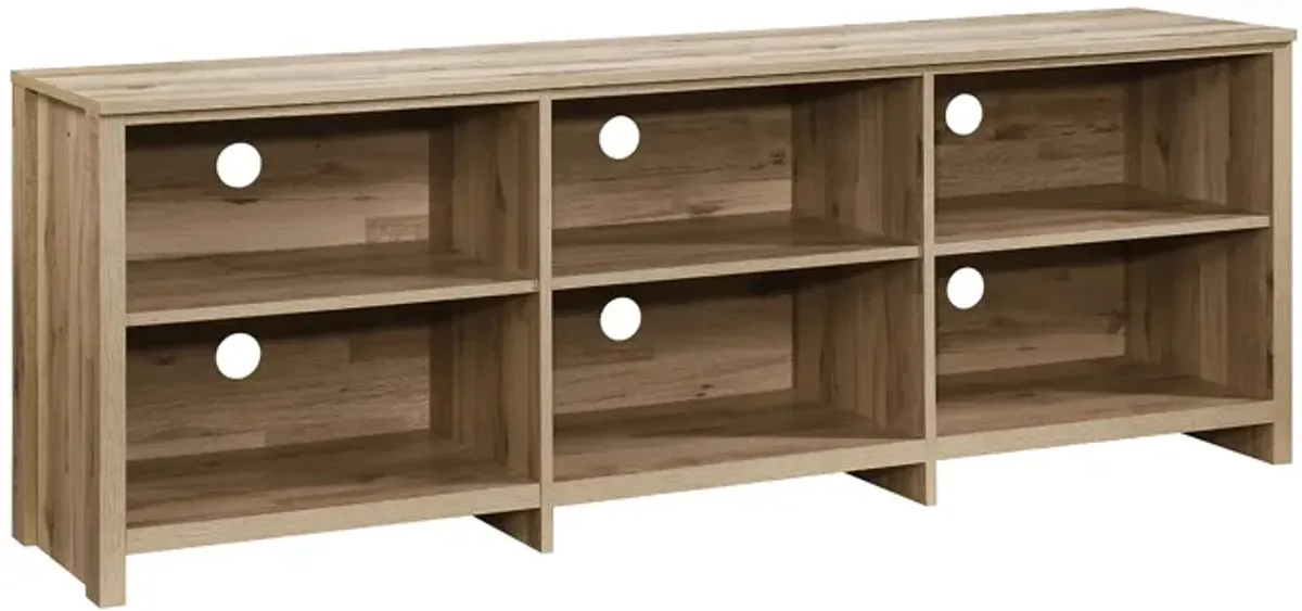 65 in. Wood TV Stand with 6 Storage Shelves Fits TV's up to 62 in.