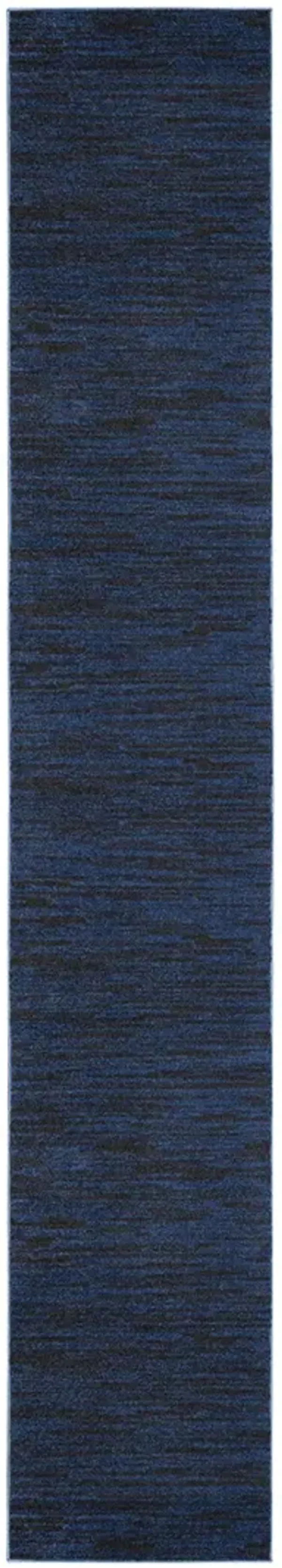 Nourison Essentials NRE01 Midnight Blue 2'2" x 20' Rug