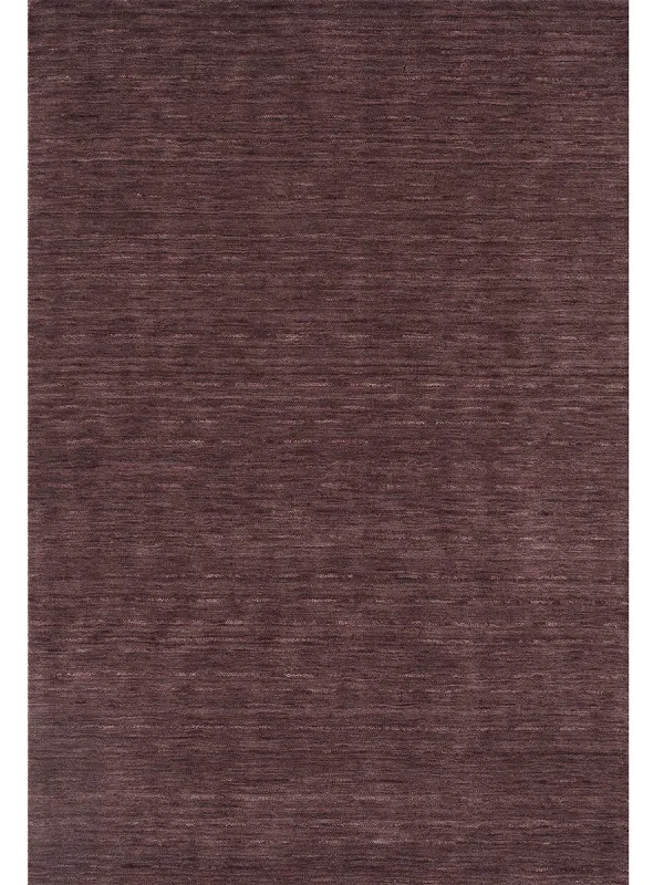 Rafia RF100 Plum 5' x 7'6" Rug