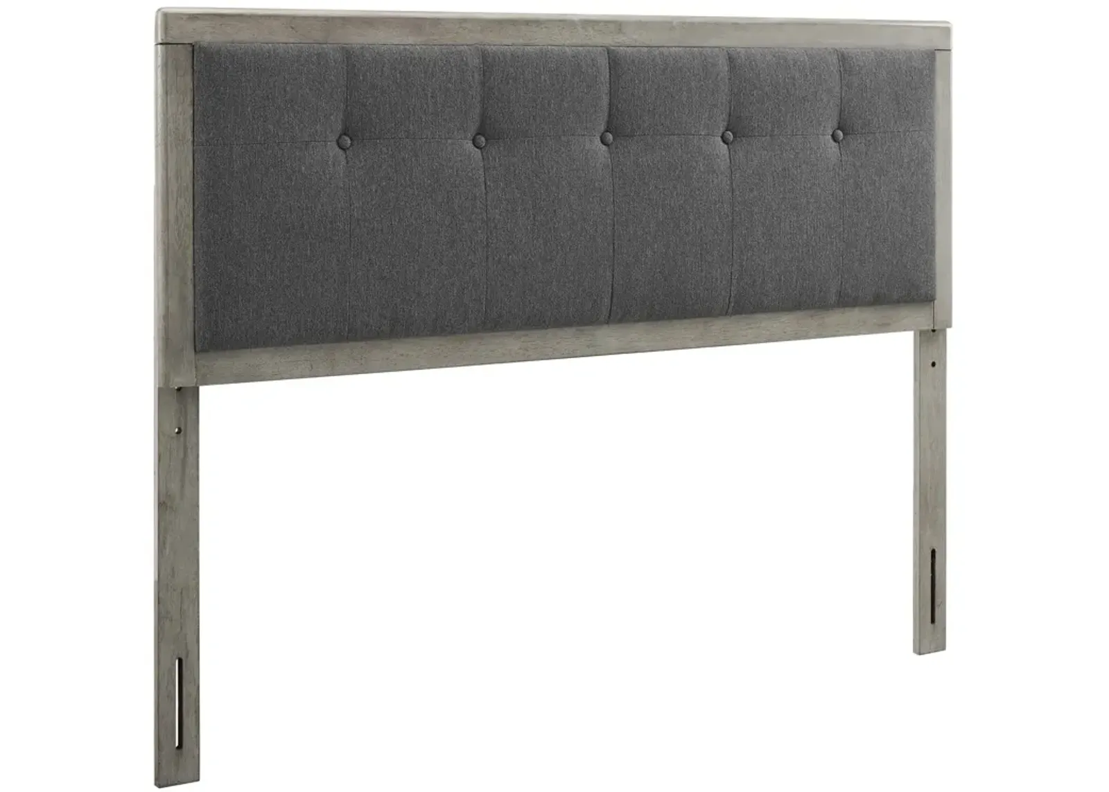 Modway - Draper Tufted King Fabric and Wood Headboard