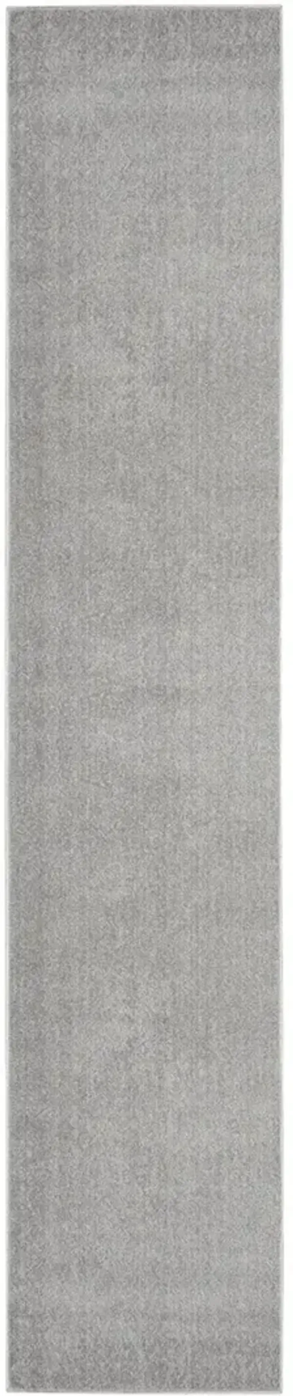Nourison Essentials NRE01 Silver/Gray 2' x 4' Rug