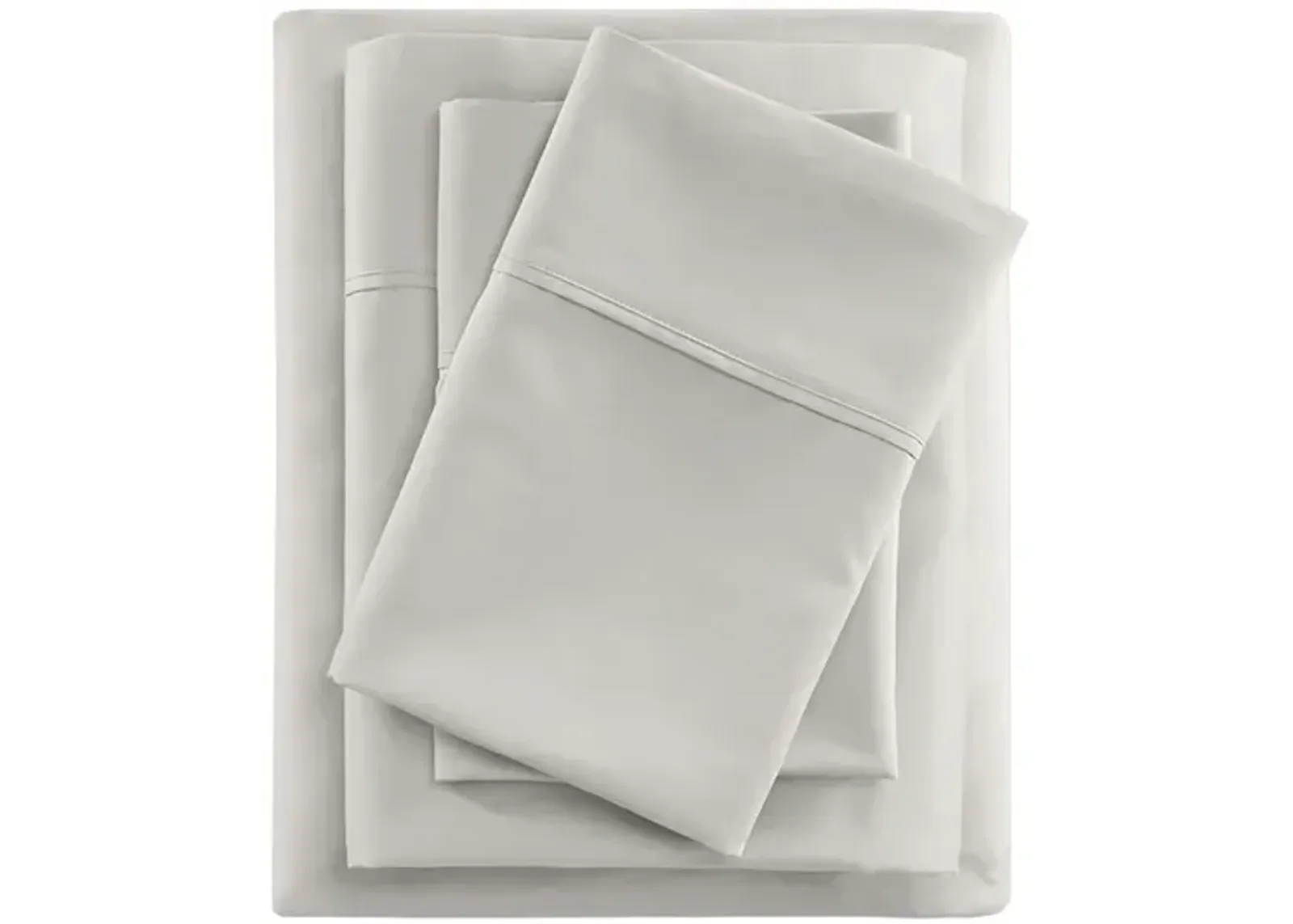 Gracie Mills Aryn 300TC BCI Cotton Sheet Set with Z Hem