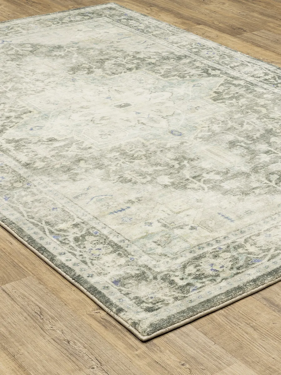 Savoy 7'5" x 10' Grey Rug