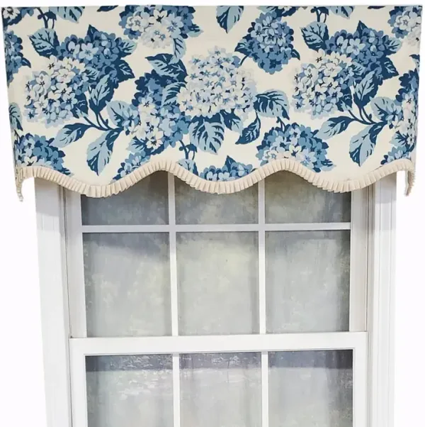 RLF Home Luxurious Modern Design Classic Summer Wind Provance Style Window Valance 50" x 16" Frolic