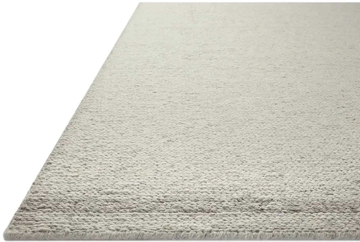 Ashby ASH02 Mist/Silver 5' x 7'6" Rug