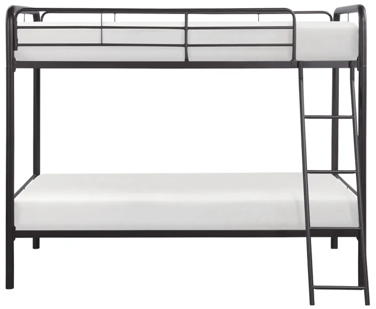 Lunar Twin/Twin Metal Bunk Bed